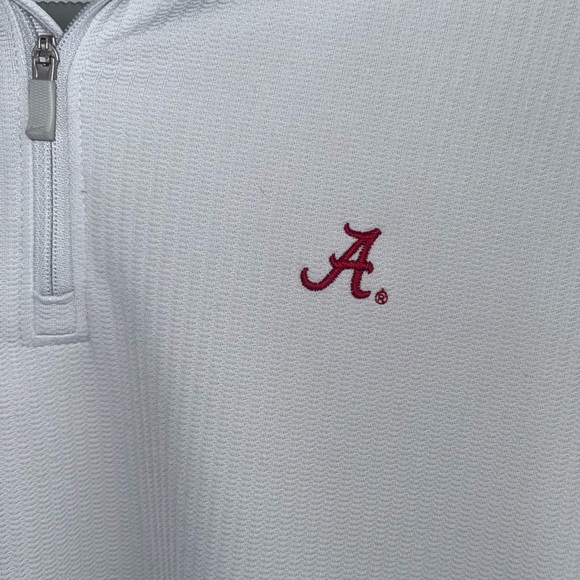 Nike Women’s Alabama Logo White Dri-FIT Quarter-Zip - Picture 5 of 6